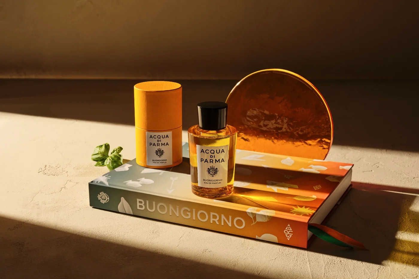 Kampagnenvisual des neuen Acqua di Parma Duftes "Buongiorno"
