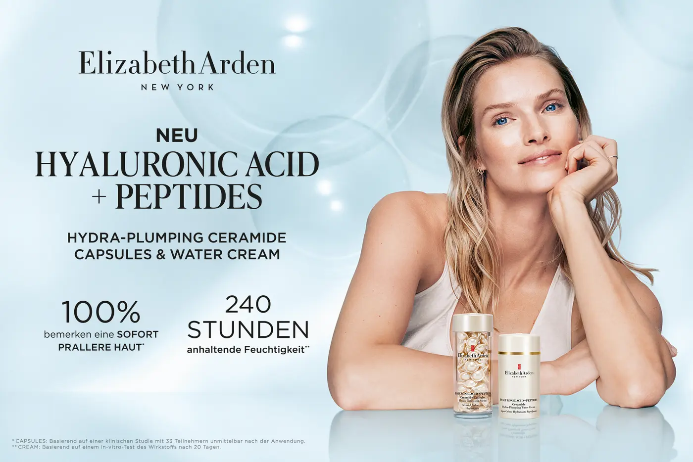 Elizabeth Arden HA+ Duo mit Model