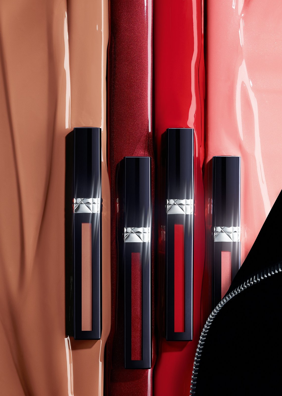 Verschiedene Nuancen des neuen Rouge Dior Lipgloss