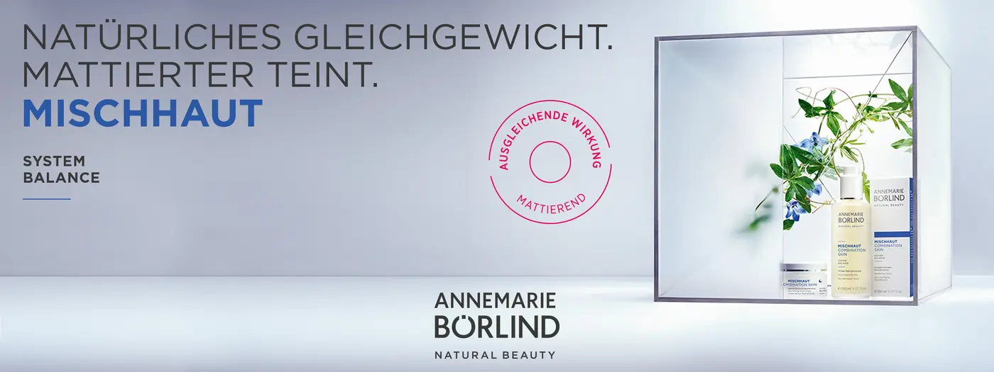 Schriftzug und Cremetiegel