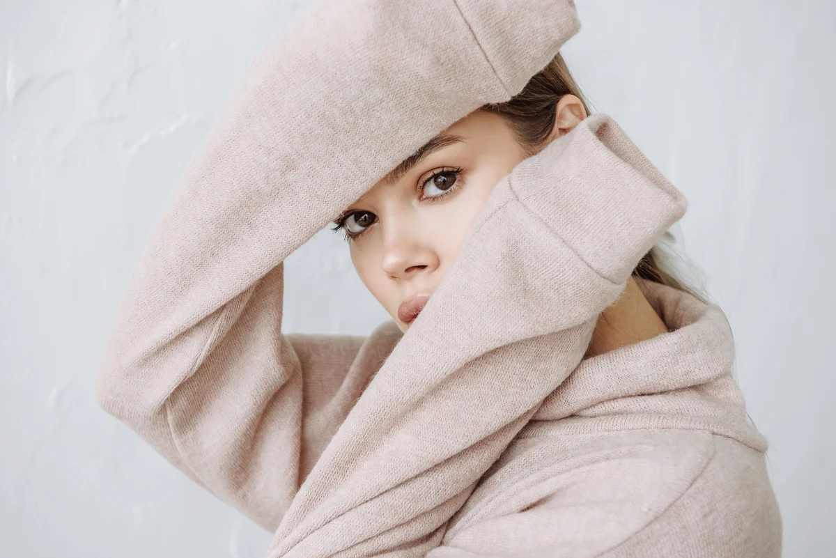 Haut-Reparatur im Winter