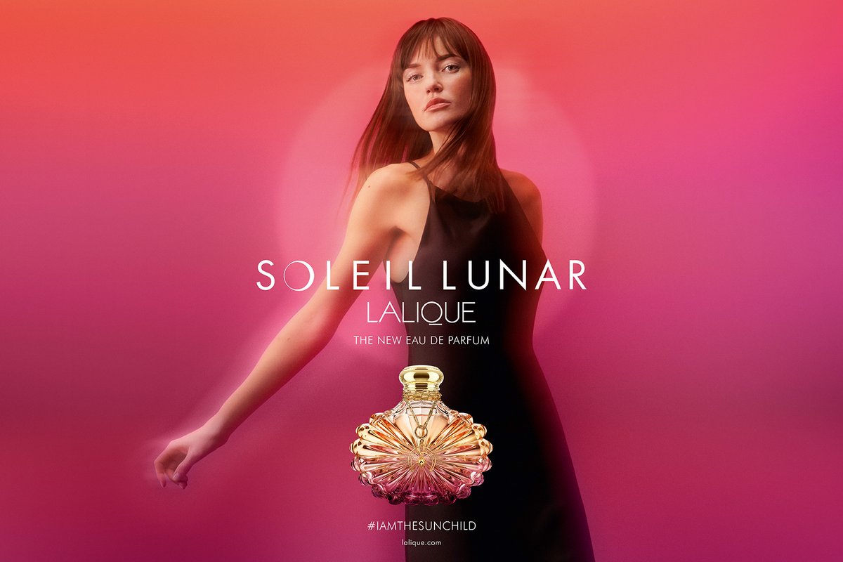 Kampagnenvisual Soleil Lunar Eau de Parfum von Lalique