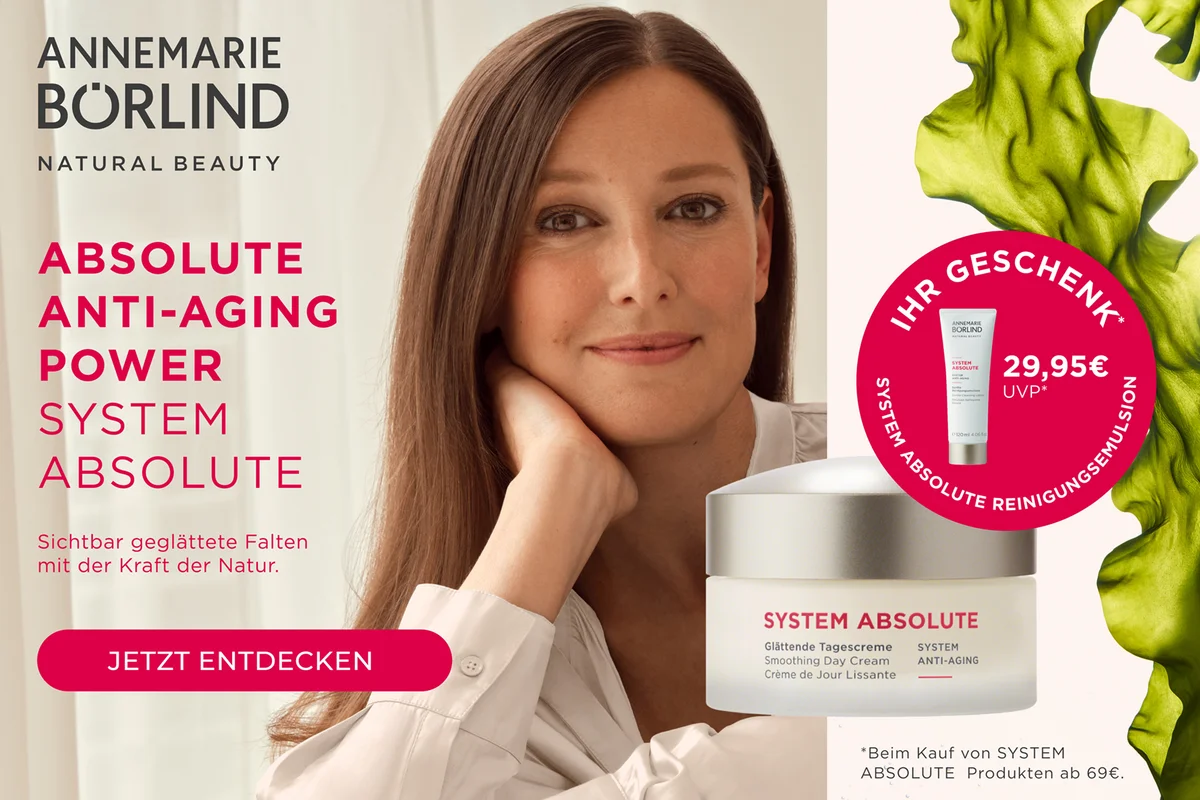 Kampagnenvisual ANNEMARIE BÖRLIND / SYSTEM ABSOLUTE