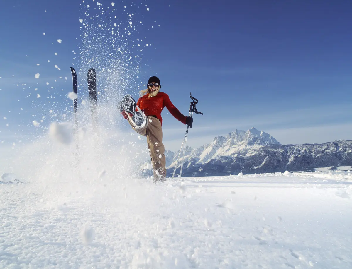 Sonnencreme beim Skifahren