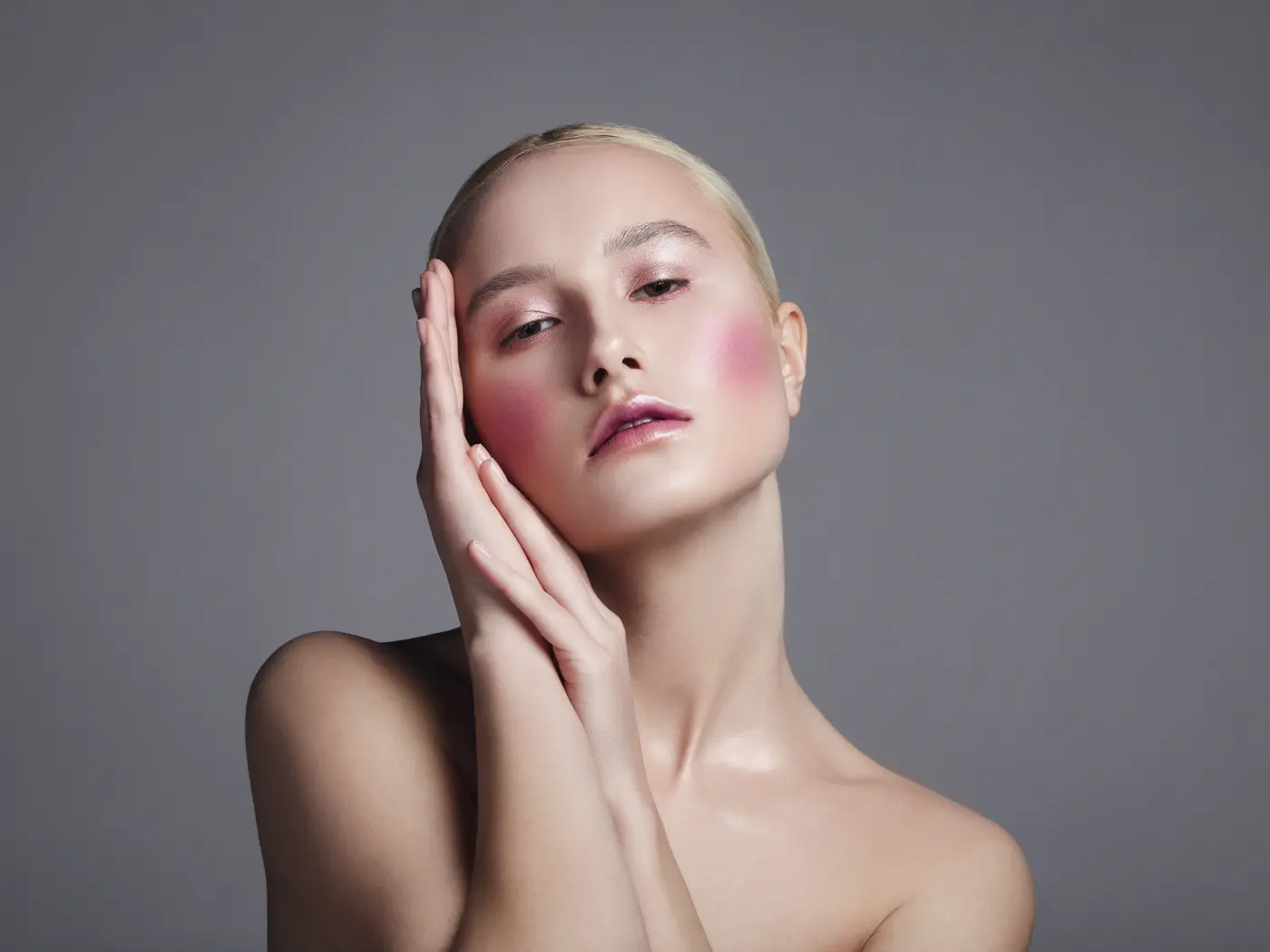 Woman with fancy Make-up