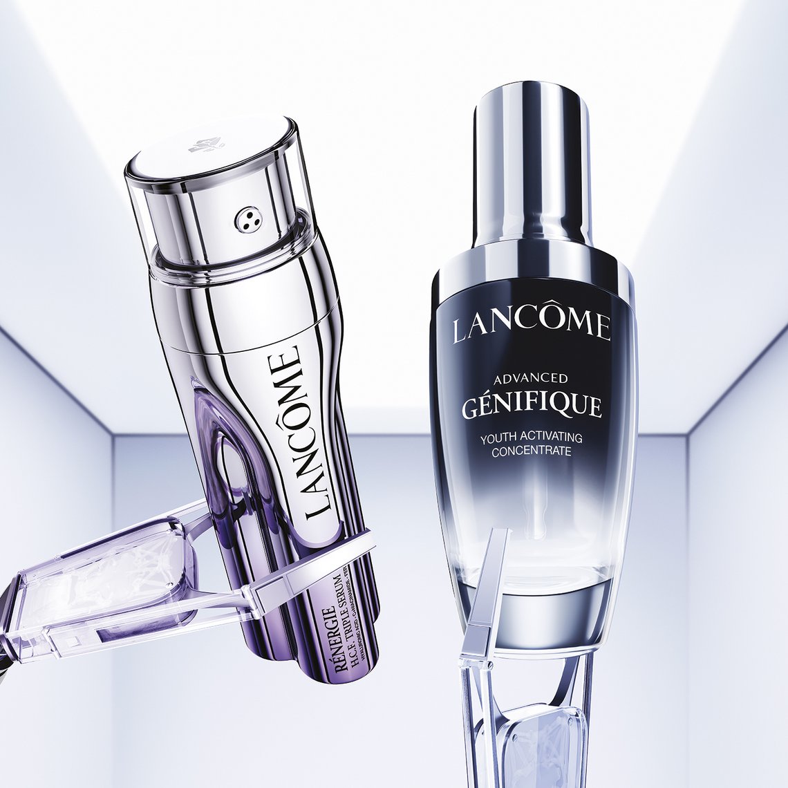 Rénergie H.C.F. Triple Serum und Advanced Génifique Anti-Aging Serum von Lancôme