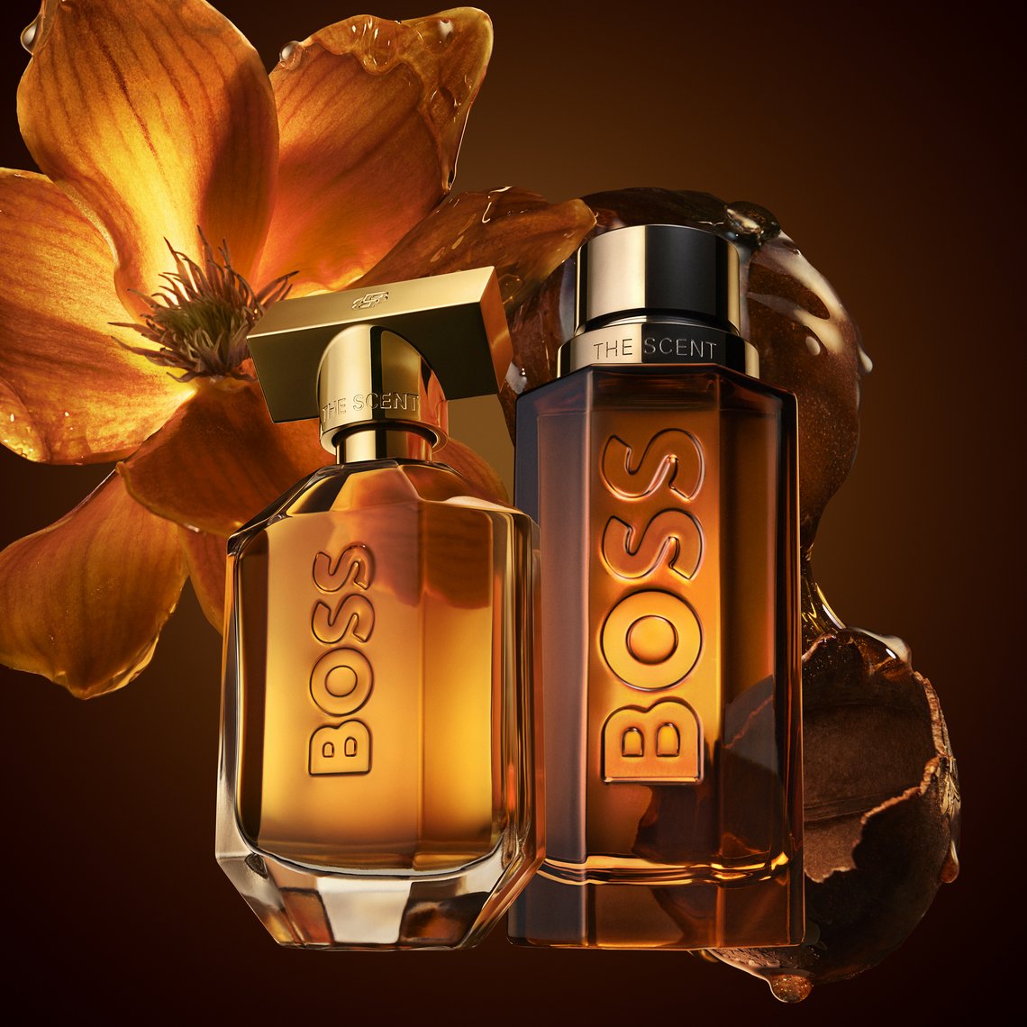 Produktabbildung BOSS The Scent Eau de Parfum Intense mit Ingredienzien