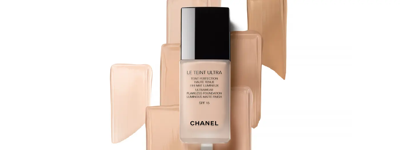 Flasche mit Foundation