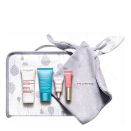 Clarins – Schwangerschafts-Set mit englischsprachigem Ratgeber Clarins – Schwangerschafts-Set mit englischsprachigem Ratgeber