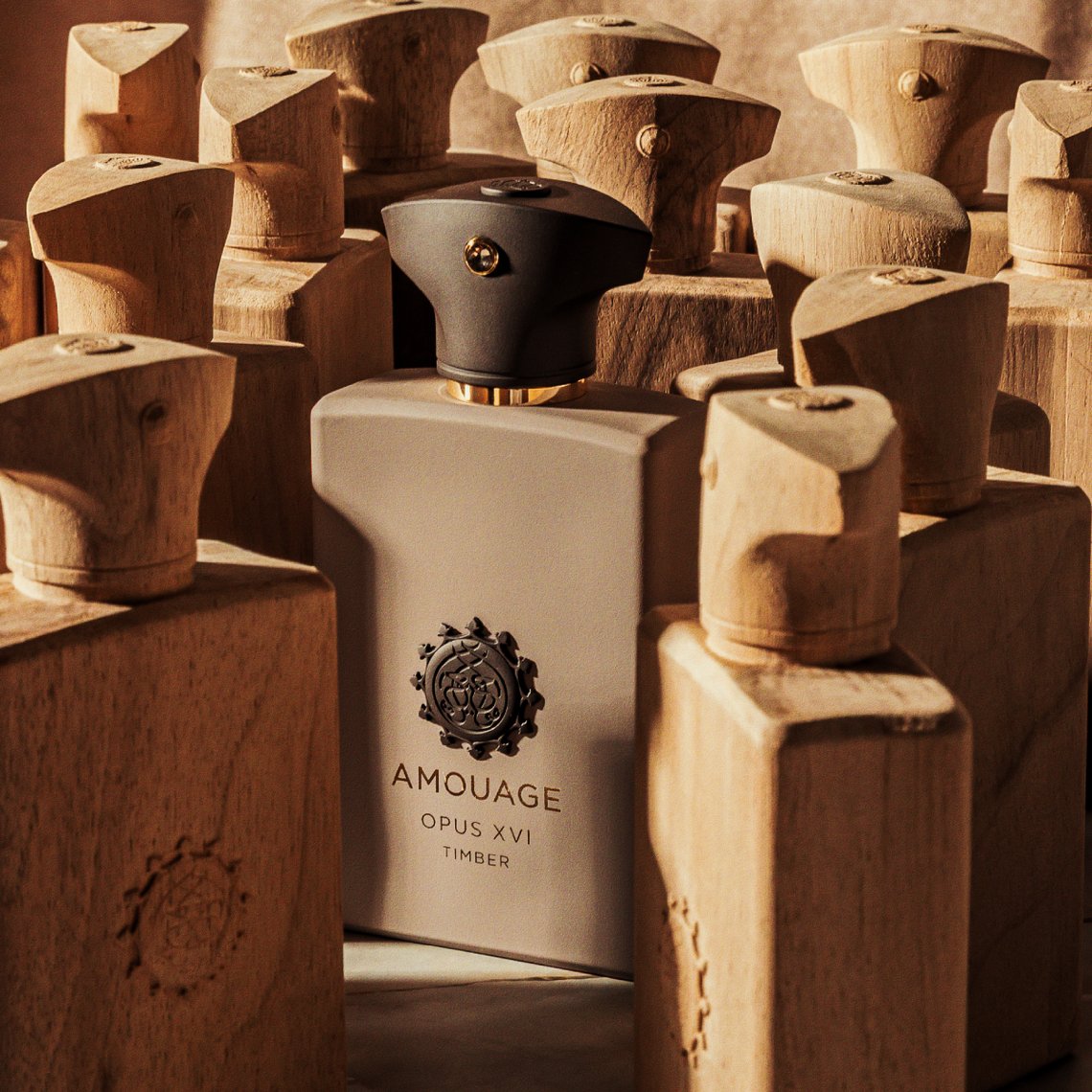 Kampagnenvisual Opus XVI Timber von Amouage