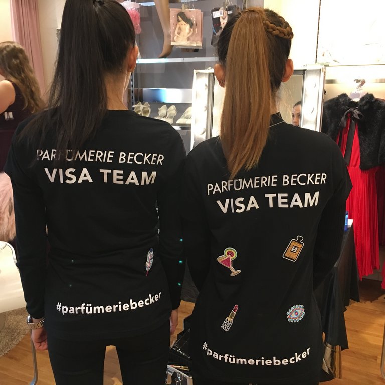 Das Visagisten-Team der Parfümerie Becker