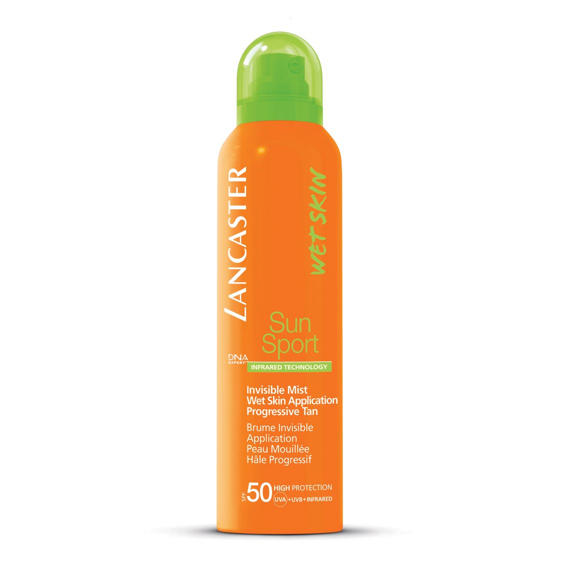 Sun Sport Invisible Mist Wet Skin Application Progressive Tan SPF 50: Lancaster