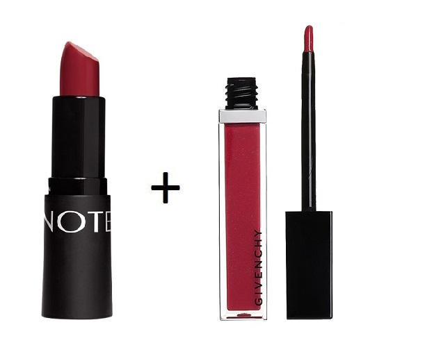 Zwei rote Lippenstifte