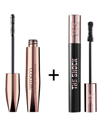 Unterschiedliche Wimperntuschen