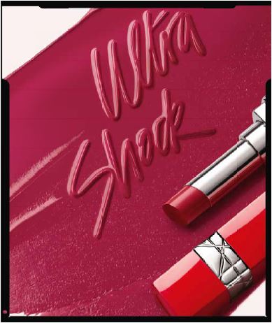 Lippenstift und Lippenstiftnuance