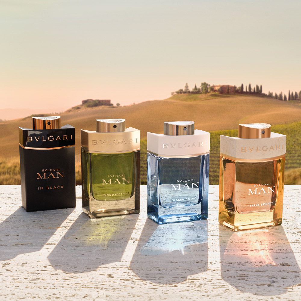 BVLGARI MAN Kollektion - 4 Flakons, 4 Düfte für Herren