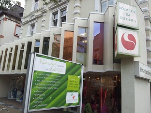 Kosmetik im Salihaus Gebäude