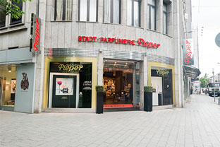 Parfümerie Pieper Ladenfront in Düsseldorf