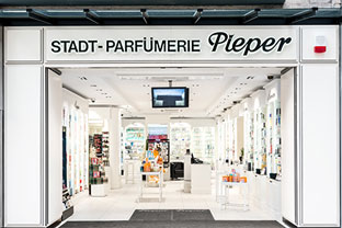 Stadt-Parfümerie Pieper Verkaufsraum