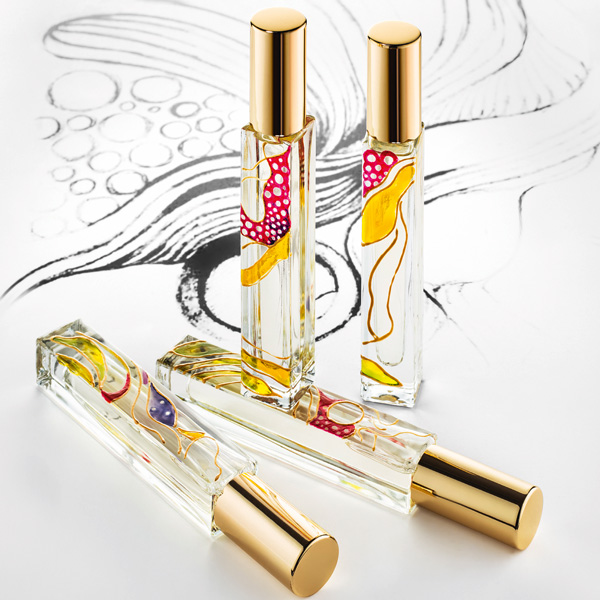 bemalte Parfumflakons